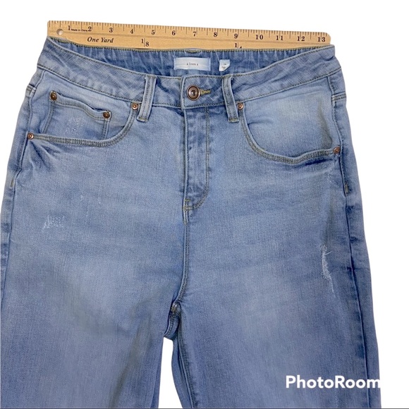 A Loves A Cropped Wide Leg High Waist Rise Jeans Women’s Size 28 - Picture 5 of 13